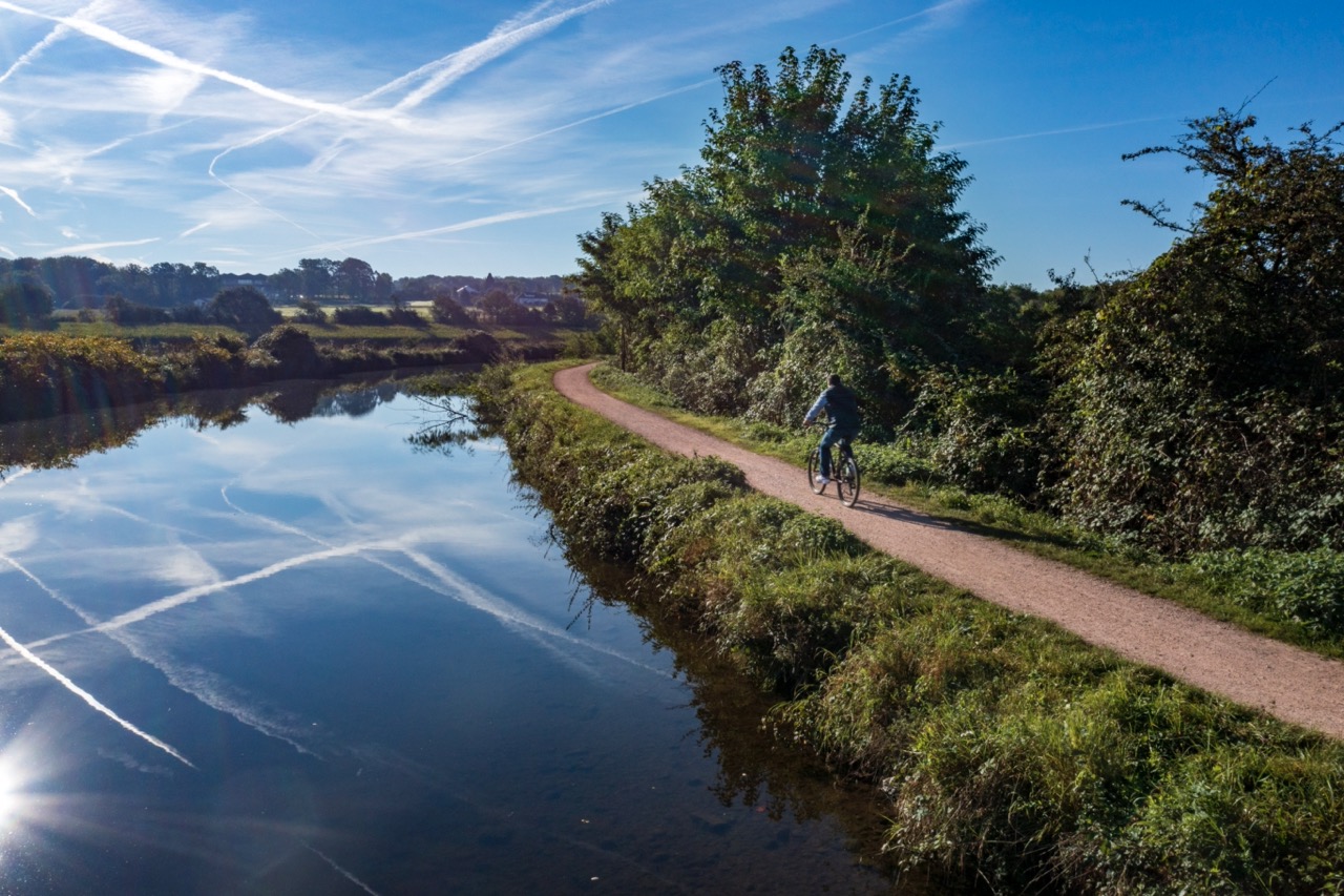 Pont-Canal par Drone dans les Vosges